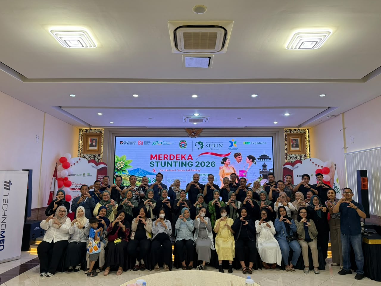 Pegadaian dan POGI Gelar Program Merdeka Stunting 2026 di Bandung
