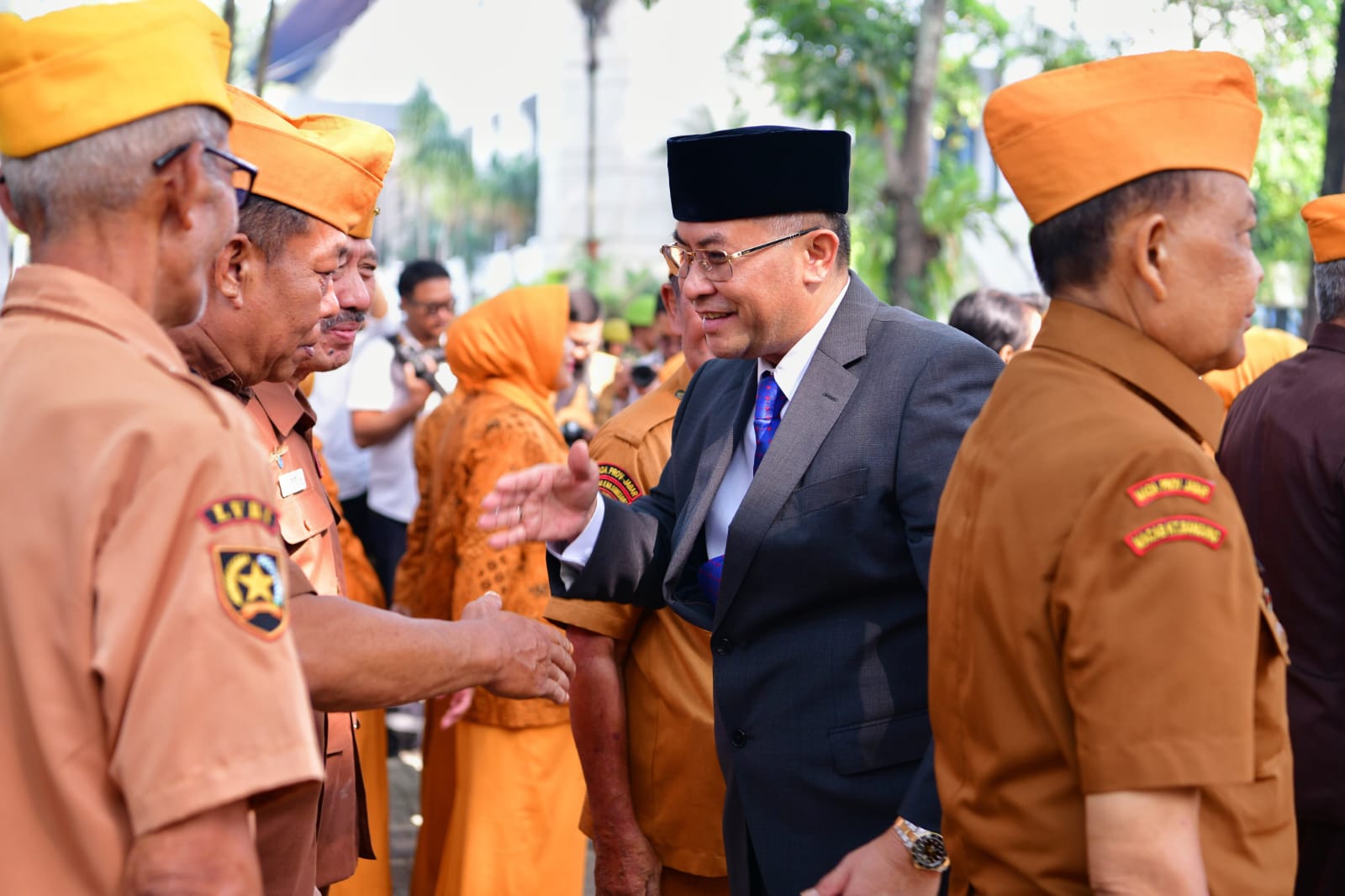 Wagub Erwan Sebut Veteran Bukan Sekadar Pelaku Sejarah, tapi Penjaga Nilai Perjuangan