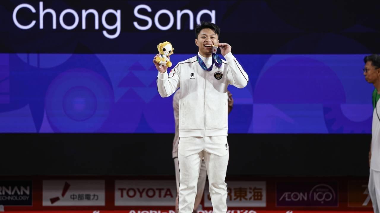 Rahmat Erwin Abdullah Sumbang Emas Kedua Indonesia di Asian Games 2026, Torehkan Rekor Dunia
