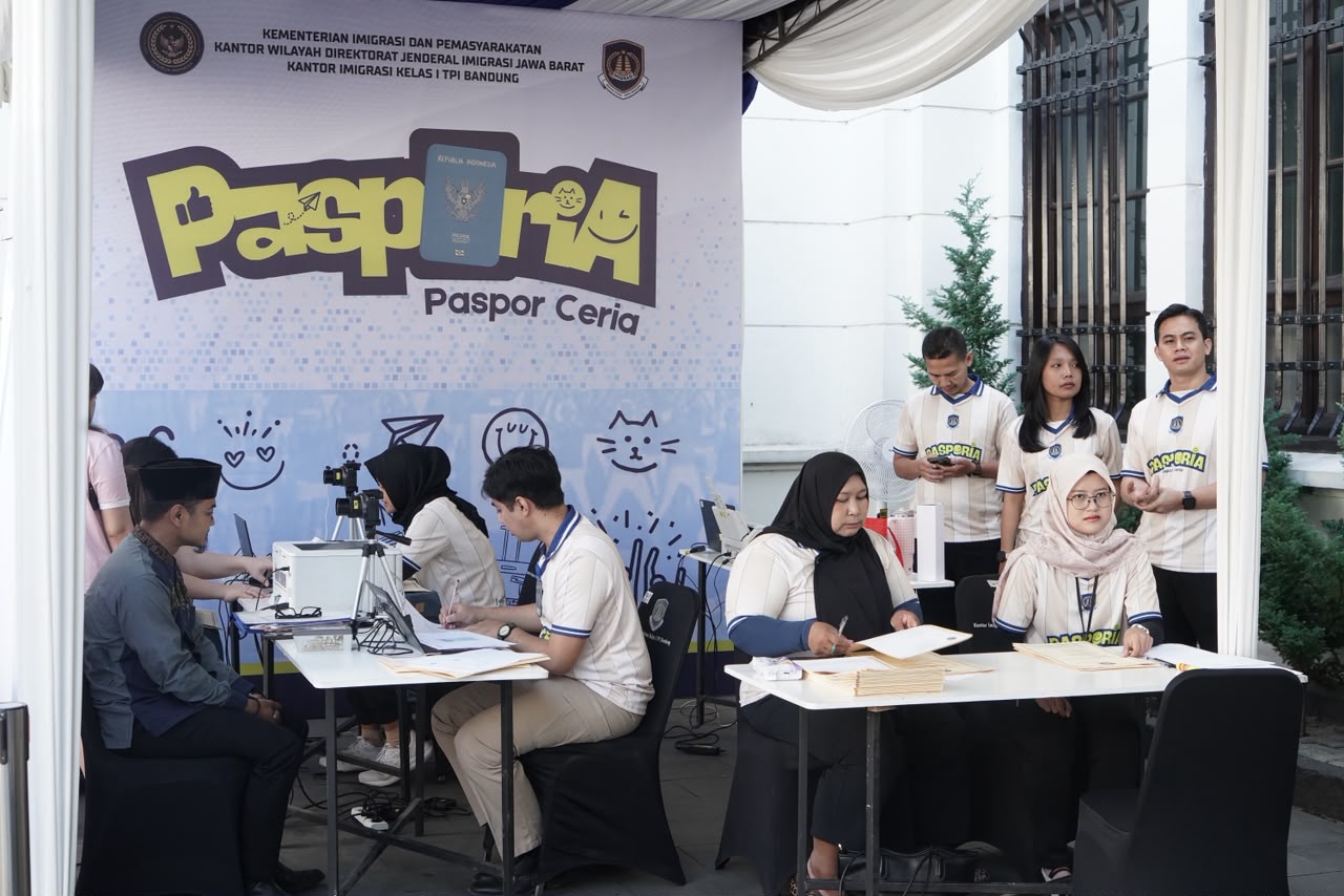 Layanan Paspor Ceria Meriahkan Asia Afrika Festival 2026, 39 Pemohon Berhasil Dilayani