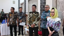 Kakanwil Masjuno saat mendampingi kunjungan reses Anggota DPR RI  dari Komisi XIII