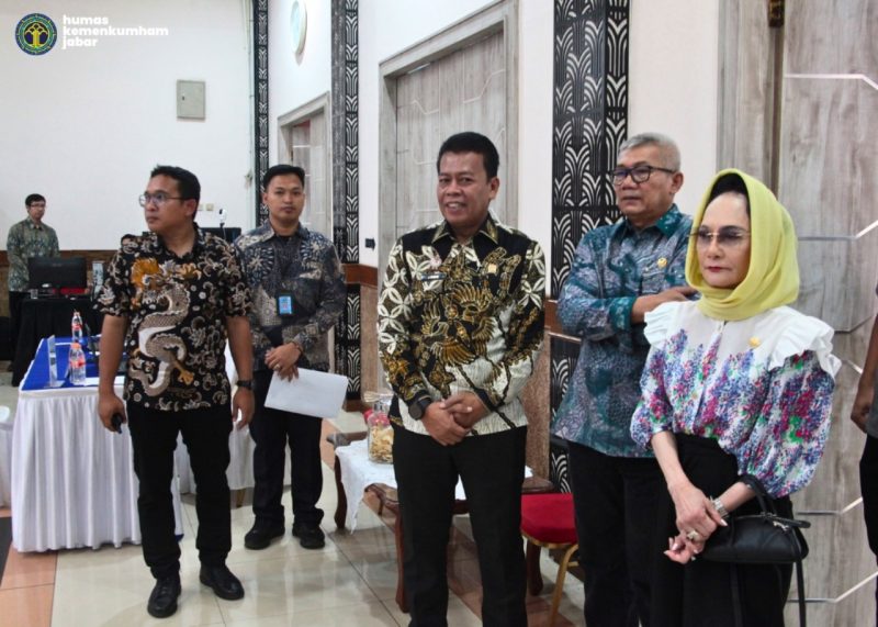 Kakanwil Masjuno saat mendampingi kunjungan reses Anggota DPR RI  dari Komisi XIII