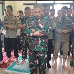 TNI/Polri di Tanjungsari Sumedang Gelar Do’a Bersama dan Shalat Ghaib Antisipasi Bencana Alam