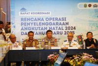 Dishub Jabar menggelar
Rapat koordinasi lintas sektoral yang digelar di Mansion Pine, Kota Baru Parahyangan Kabupaten Bandung Barat, Senin (16/12/2024).