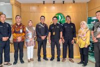 Jajaran Kemenkum Jabar saat berkordinasi dengan Dinas Perkebunan provinsi Jabar