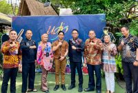 Kepala Bidang Pelayanan Kekayaan Intelektual (KI) Kanwil Kemenkum Jabar, Ery Kurniawan, bersama tim, melakukan inventarisasi dan koordinasi terkait kekayaan intelektual komunal di Saung Angklung Udjo Kota Bandung 