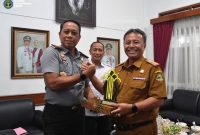 Kepala Kantor Wilayah  Kemenkum Jawa Barat menggelar audiensi dengan Sekretaris Daerah Provinsi Jawa Barat, Herman Suryatman