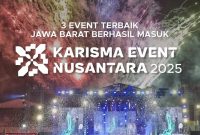 Tiga event unggulan Jawa Barat berhasil masuk agenda Karisma Event Nusantara (KEN) 2025.
