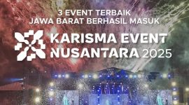 Tiga event unggulan Jawa Barat berhasil masuk agenda Karisma Event Nusantara (KEN) 2025.