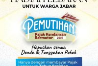 Berlaku untuk tunggakan hingga 2024, perpanjangan hanya bayar pajak tahun 2025.