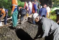 Perbaikan Jalur Rel Ciamis - Manonjaya Masih Berlangsung.