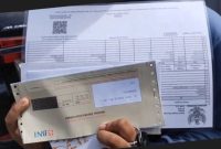 Salah seorang siswa SMKN 6 Garut yang mendapatkan dana bantuan Program Indonesia Pintar (PIP).