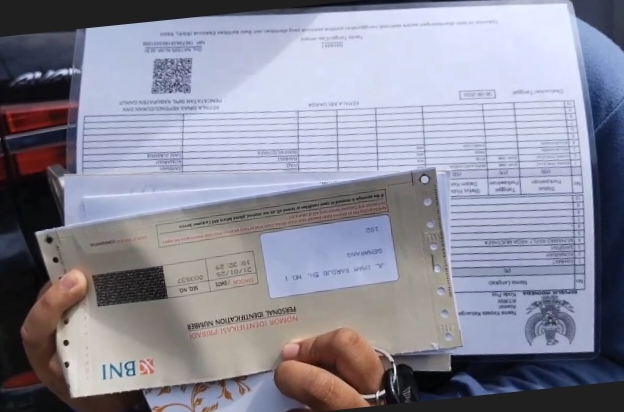 Salah seorang siswa SMKN 6 Garut yang mendapatkan dana bantuan Program Indonesia Pintar (PIP).