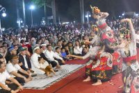 Pemeritah Provinsi Jawa Barat menggelar kegiatan 'Abdi Nagri Nganjang ka Warga' di halaman Gedung Pakuan, Kota Bandung, Sabtu 12 April 2025.