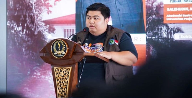 Rajo Galan,Ketua Umum Gerakan Mahasiswa  (GEMA) Pasundan.