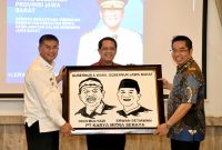 Wakil Gubernur Jawa Barat Erwan Setiawan Melakukan Kunjungan ke PT. Karya Mitra Seraya di Kabupaten Bogor, Kamis (31/7/2025).