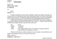 Surat undangan Kongres XXII GMNI.