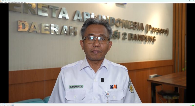 Kuswardojo, manajer humas KAI Daop 2 Bandung.