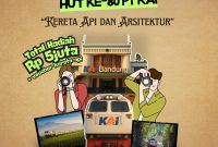 Dalam rangka HUT ke-80, KAI gelar lomba Flfoto “Kereta Api dan Arsitektur