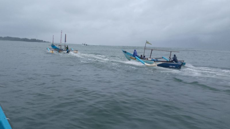 Empat nelayan Garut berhasil diselamatkan usai terombang-ambing semalaman di laut,Selasa (9/9/2025).