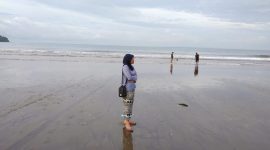 Pantai Pangandaran Jawa Barat.
