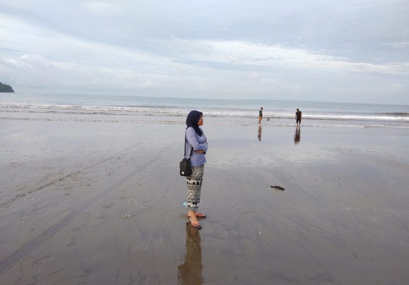 Pantai Pangandaran Jawa Barat.