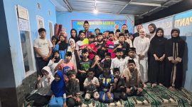 PT Satu Atap Nawasena memberikan santunan kepada panti asuhan Katresna yang terletak di Komplek Graha Rancamanyar, Kabupaten Bandung.