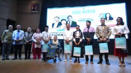 Gubernur Jawa Barat,Dedi Mulyadi menghadiri dialog Toleransi dan Perdamaian di Makara Art Center, Universitas Indonesia, Depok, Selasa (21/10/2025).