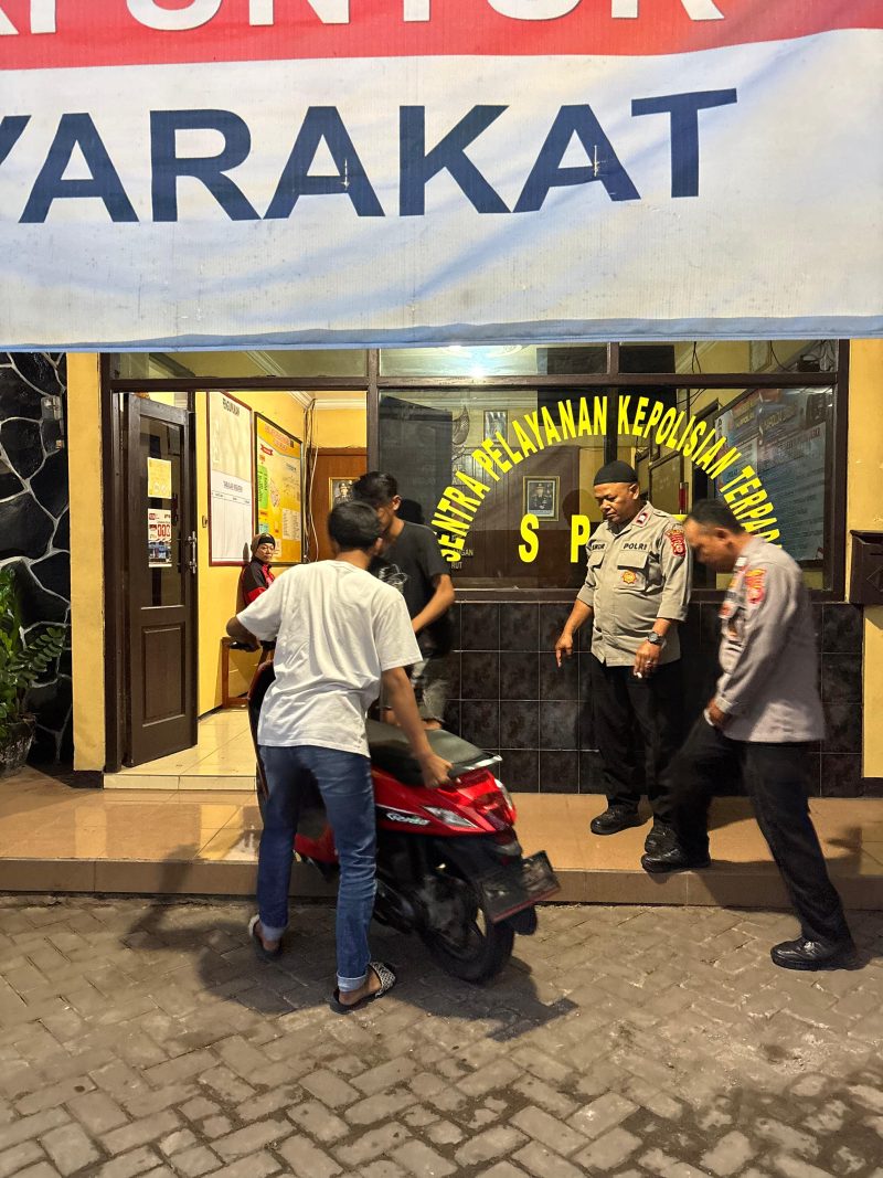 Polsek Limbangan berhasil meringkus dua pelaku curanmor di Kecamatan Limbangan-Garut.