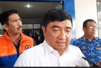 Bupati Garut, Abdusy Syakur Amin saat memberikan keterangan kepada awak media. Rabu (01/10/2025) siang.