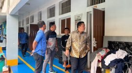 Direktur Pengamanan dan Intelijen (Dirpamintel) Direktorat Jenderal Pemasyarakatan (Ditjenpas), Kombes Pol. Tatan Dirsan Atmaja, melakukan Monev ke Rutan Kelas 1 Bandung, Sabtu (11/10), kemarin