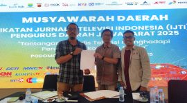 IJTI Jawa Barat gelar Musda 2025, Mujib Prayitno terpilih sebagai Ketua Pengda Periode 2025–2029.