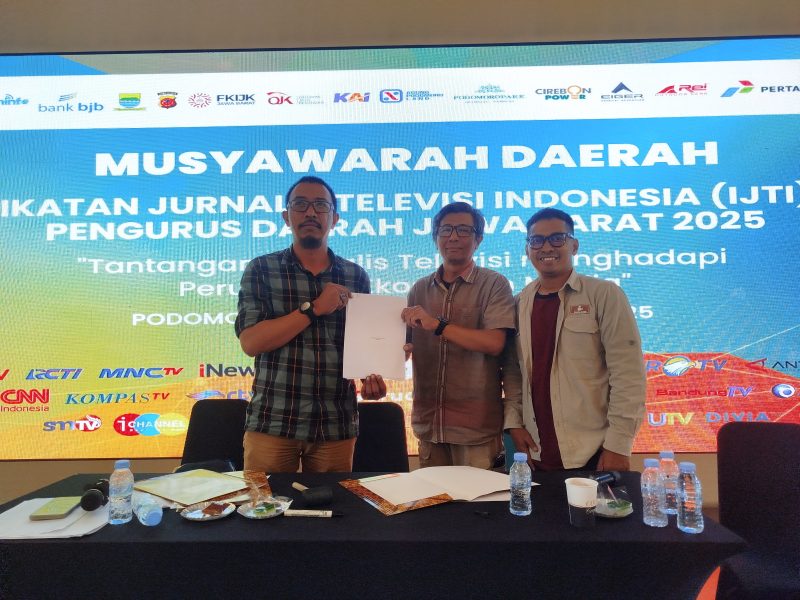 IJTI Jawa Barat gelar Musda 2025, Mujib Prayitno terpilih sebagai Ketua Pengda Periode 2025–2029.