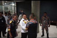 Penasehat Khusus Presiden Bidang Pertahanan Nasional dan mantan Kepala Staf TNI Angkatan Darat Jenderal (Purnawirwan) Dudung Abdurachman,saat menghadiri Rakernas GMBI di Kota Bandung (10/11/2025).