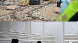 Kapolda Jawa Barat Irjen Pol. Rudi Setiawan melakukan kunjungan ke Pondok Buntet Pesantren Kabupaten Cirebon, Minggu (28/12//2025).