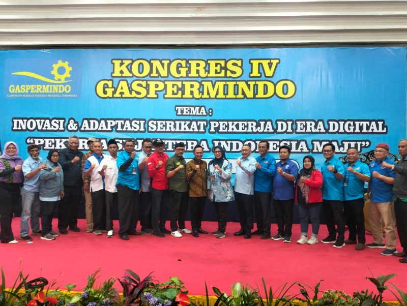 Azhar Hariman terpilih menjadi Ketua Umum Gabungan Serikat Pekerja Merdeka Indonesia (Gaspermindo) untuk periode 2026-2031pada Kongres ke-IV Gaspermindo yang diselenggarakan di Hotel Horison/Kota Bandung pada Jumat (23/01/2026).