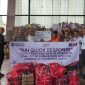 KAI Daop 2 Bandung salurkan bantuan TJSL bagi korban tanah longsor di Cisarua, Kabupaten Bandung Barat.