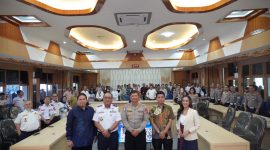 Dinas Perhubungan Provinsi Jawa Barat menggelar Rapat Koordinasi Rencana Operasi Penyelenggaraan Angkutan Lebaran Tahun 2026/1447 H yang dilaksanakan di Garha Perhubungan .