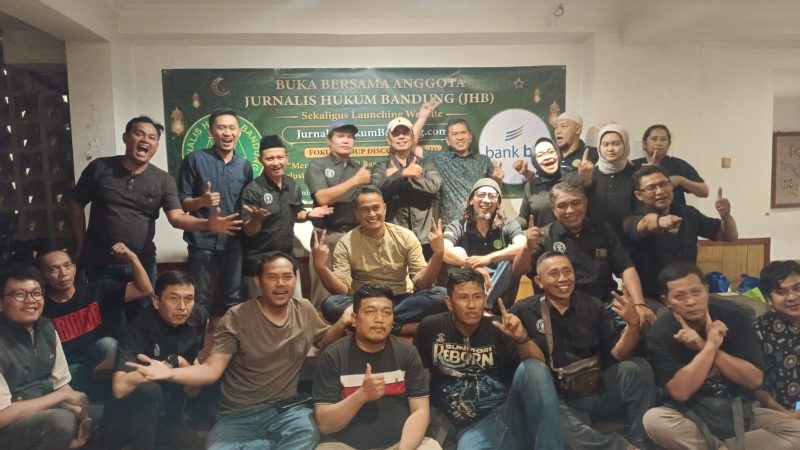 Jurnalis Hukum Bandung (JHB) menggelar diskusi membahas penerapan konsep Restorative Justice (RJ) dalam Undang-Undang Nomor 1 Tahun 2023 tentang Kitab Undang-Undang Hukum Pidana (KUHP).