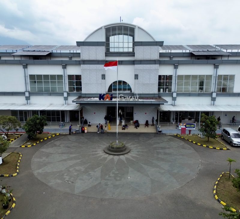 Pengguna KA dari stasiun Garut meningkat saat angkutan lebaran 2026.