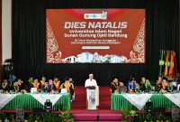 KDM tekankan nilai rasa dalam peradaban sunda di Dies Natalis ke-58 UIN Bandung.