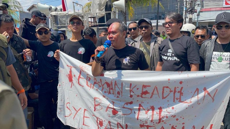 Aliansi Masyarakat Cianjur kawal persidangan di PN Cianjur: Dukung Polda Jabar bongkar skandal sertifikat ilegal senilai Rp200 miliar.