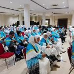 440 Jemaah Calon Haji Kloter Satu Asal Kota Bandung Diberangkatkan ke Asrama Embarkasi KJT Indramayu