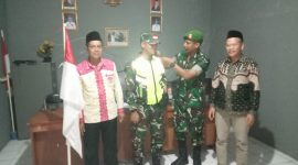 Komando Rayon Militer 1105 Cibatu Kodim 0611 Garut melaksanakan serah terima jabatan Babinsa lama Ke Babinsa baru di Desa Girijaya Kecamatan Kersamanah Kabupaten Garut, Kamis (30/4/2026).