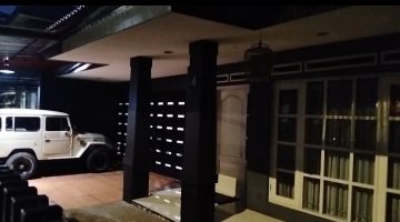 Rumah kediaman Wakil DPRD Jabar Ono Surono di kawasan Kel.Gumuruh, Kec.Batununggal, Kota Bandung.