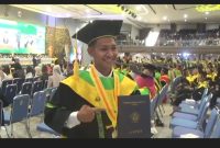 Gelandang Persib Bandung Bechkam Putra raih gelar Sarjana di Universitas Jenderal Achmad.