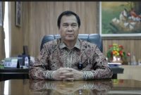 Direktur Utama RSHS, dr. Rachim Dinata Marsidi, Sp.B., Finac., M.Kes.,saat memberikan keterangan Pers (16/4/2026)