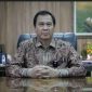 Direktur Utama RSHS, dr. Rachim Dinata Marsidi, Sp.B., Finac., M.Kes.,saat memberikan keterangan Pers (16/4/2026)