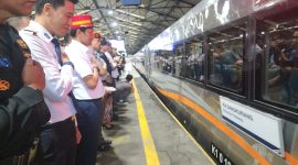 KA Sangkuriang Bandung - Ketapang resmi berangkat perdana hari ini,buka konektivitas baru Jawa Barat hingga ujung timur Jawa.