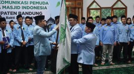 Kepengurusan Badan Komunikasi Pemuda Remaja Masjid Indonesia (BKPRMI) Kabupaten Bandung masa bakti 2026-2031  resmi dilantik dalam acara pelantikan yang digelar di Masjid Al Fatih, Komplek Pemkab Bandung, Minggu (3/5/2026).